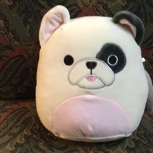 Squishmallows Dog Plush Sebi Pit Bull White 8" Plush toy NWT